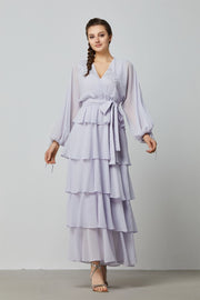 Tiered Embellished Dress - Femi9 EG