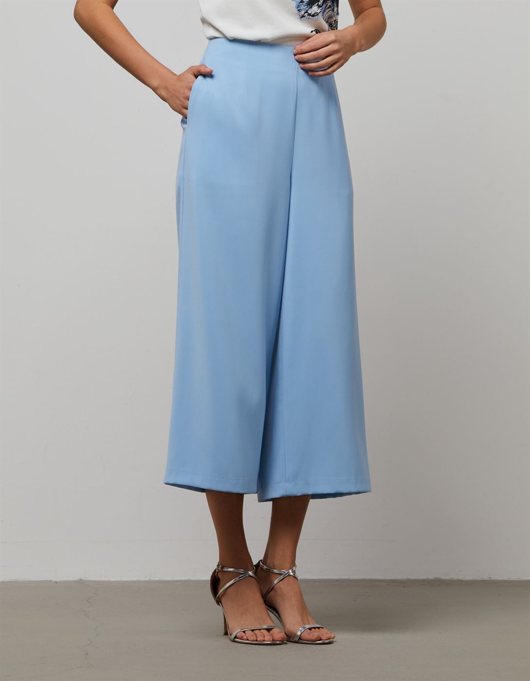 High Waist Culotte Pants - Femi9 EG