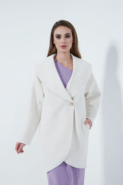 Big Lapel Loose Coat - Femi9 EG