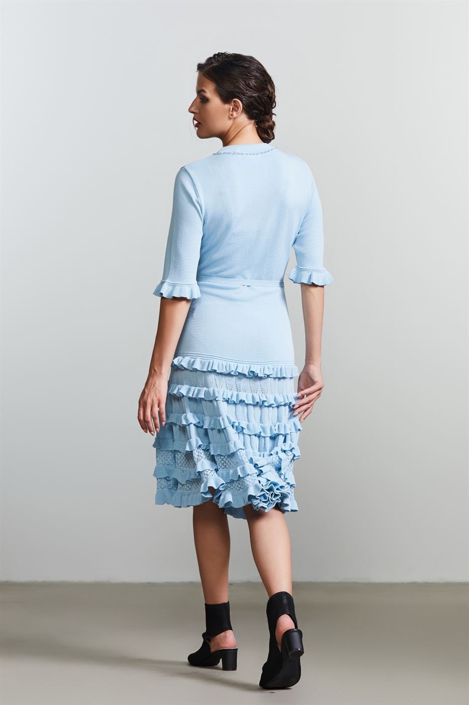 Mini Ruffled Dress - Femi9 EG