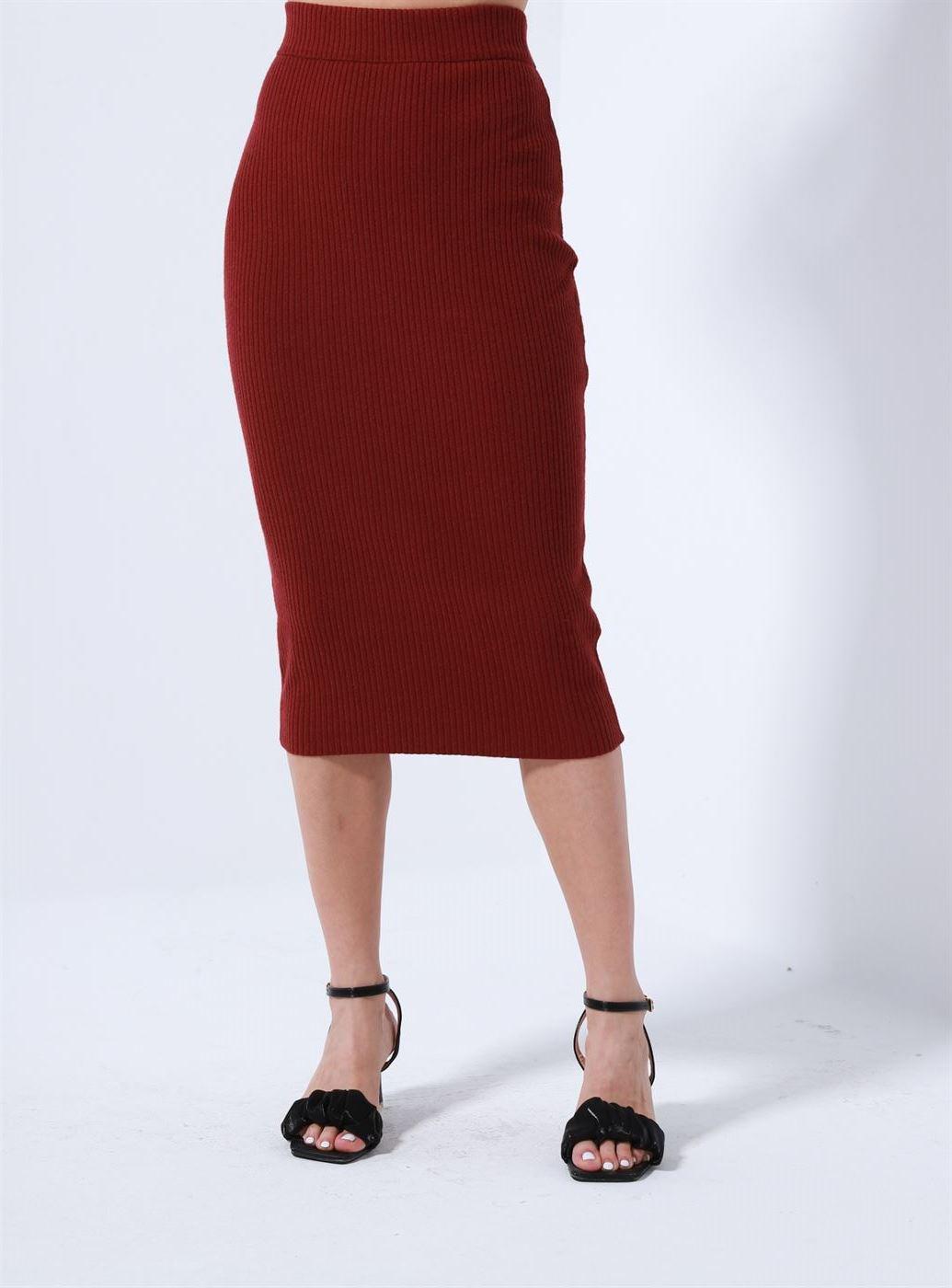Midi Pencil Knitted Skirt - Femi9 EG