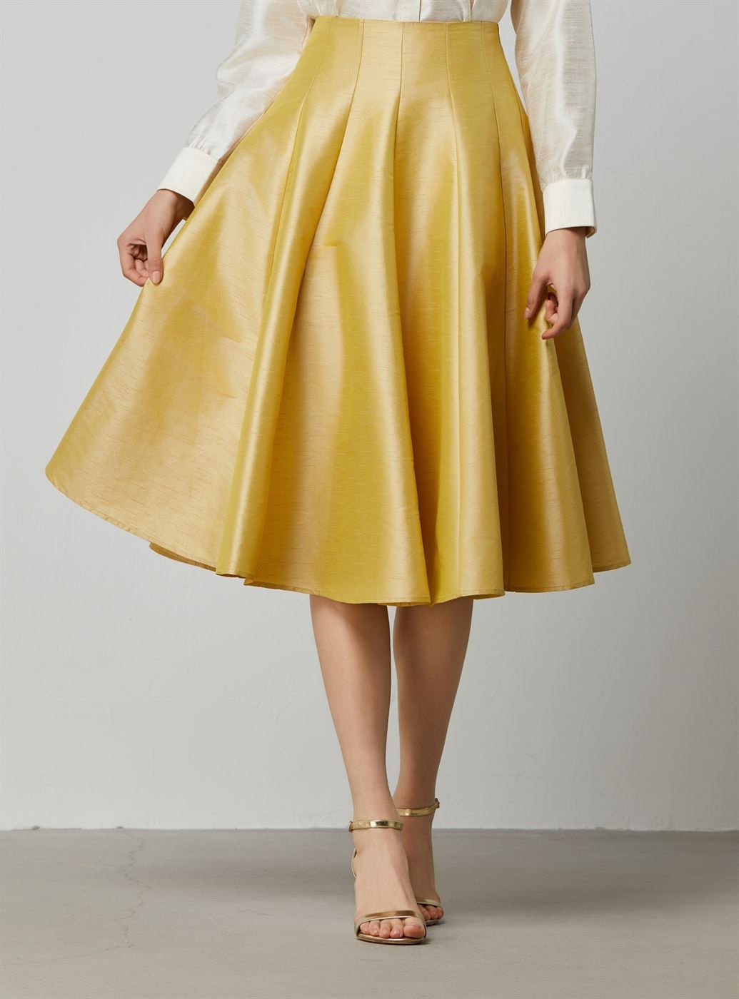 Full Shape Skirt In Taffeta - Femi9 EG