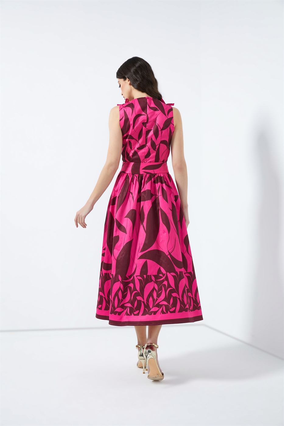 Printed A Shape Skirt - Femi9 EG
