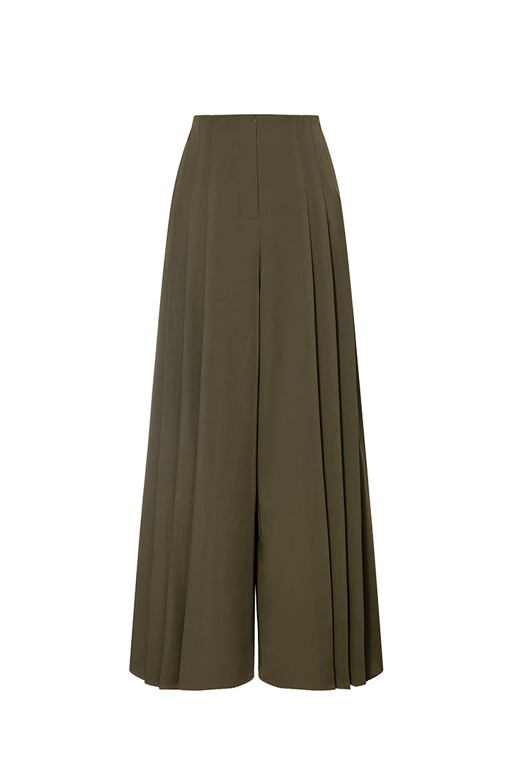 High Waist Big Pleats Pants - Femi9 EG