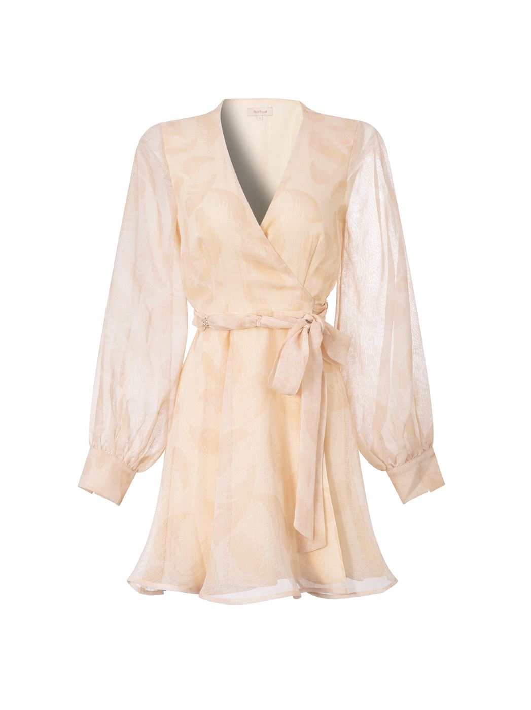 Wrap Printed Dress - Femi9 EG