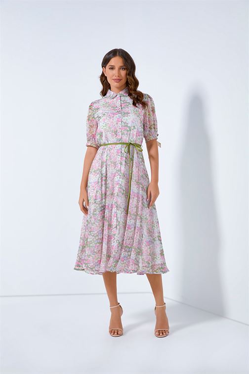 Allover Printed Dress - Femi9 EG