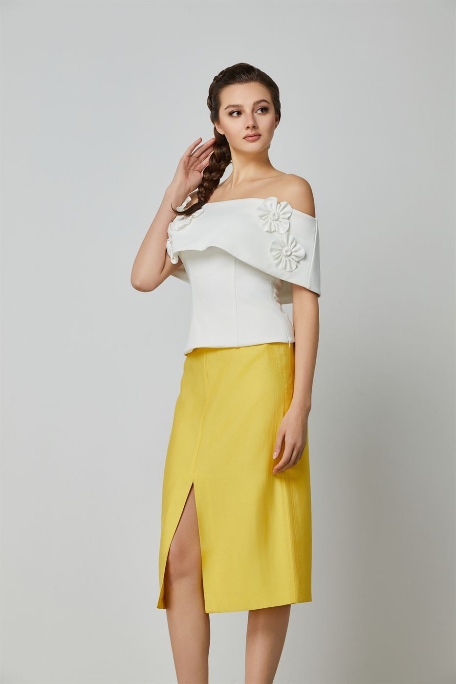 Midi Pencil Skirt - Femi9 EG
