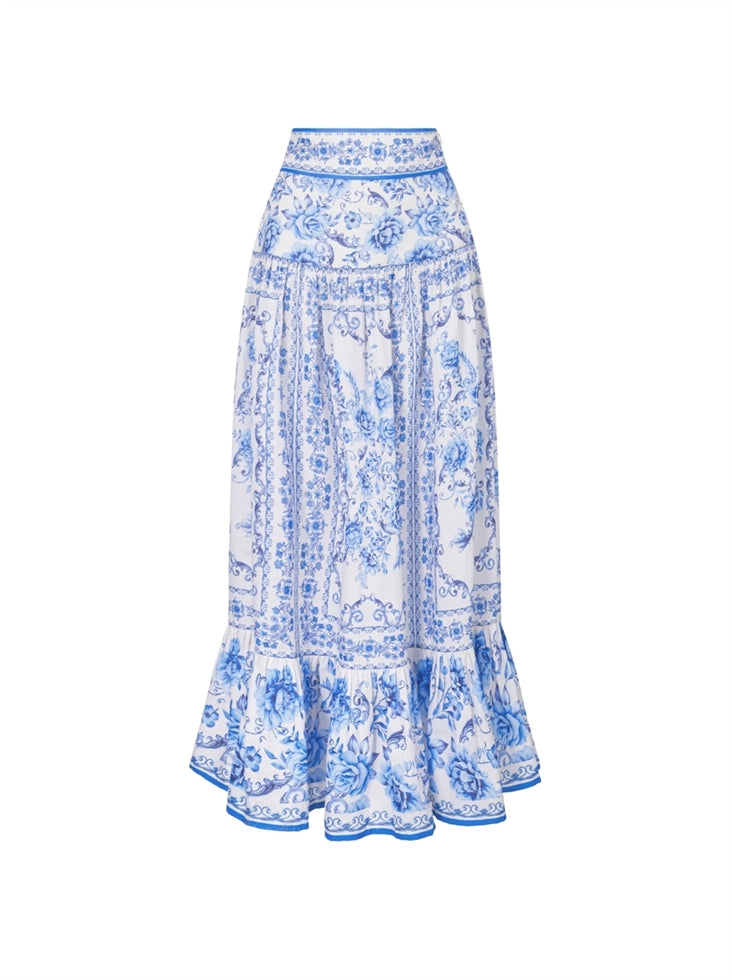 Printed Full Skirt - Femi9 EG
