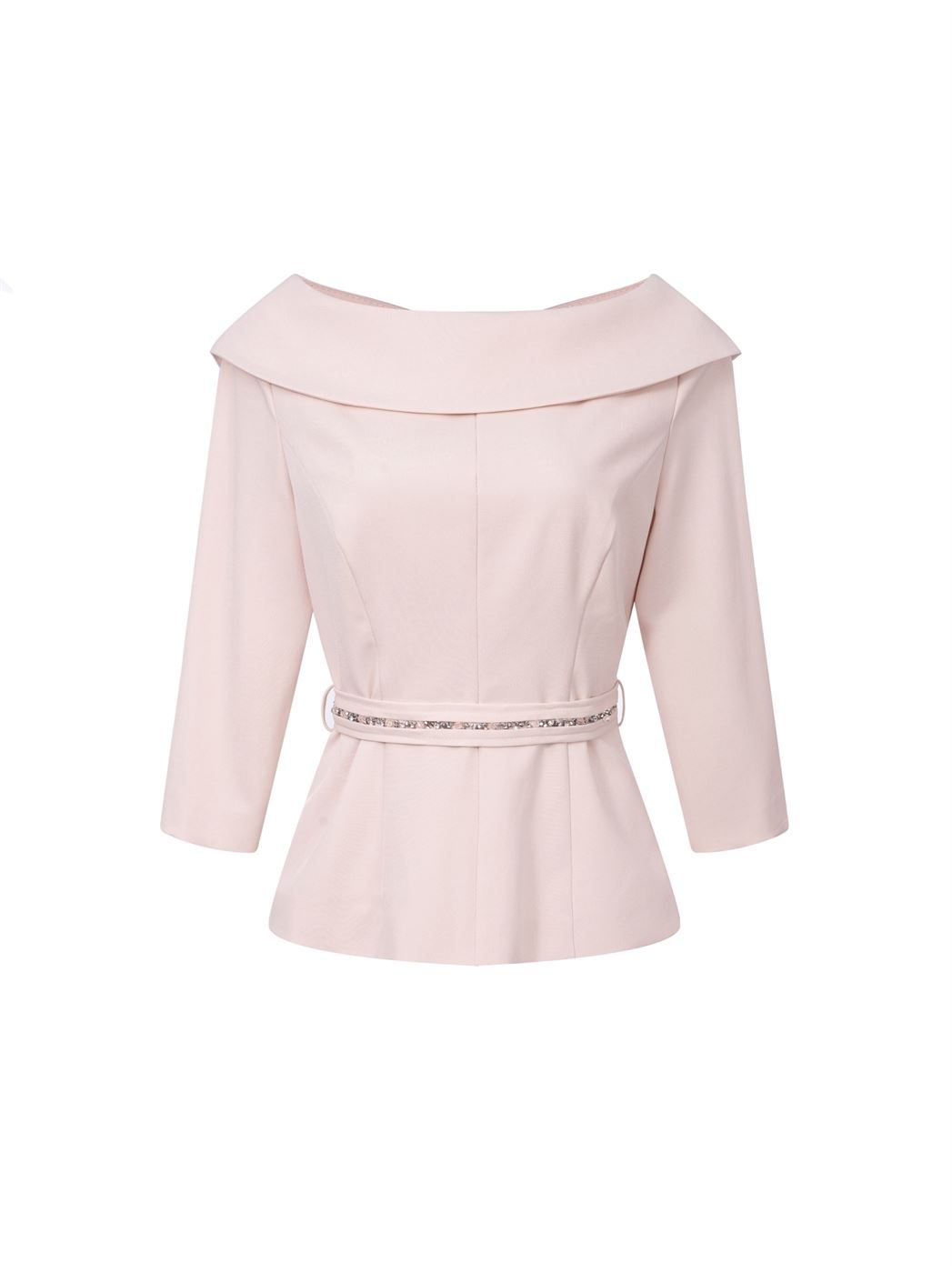 Embellished Belt Top - Femi9 EG