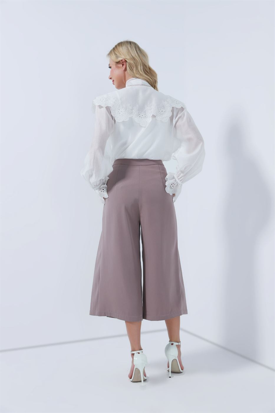 High Waist Band Pants - Femi9 EG