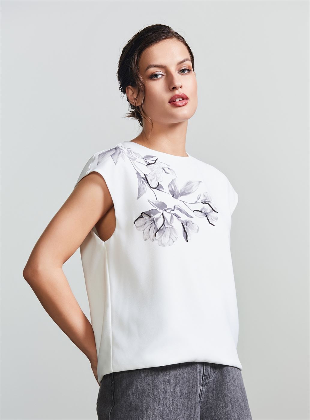 Floral Prints Top - Femi9 EG