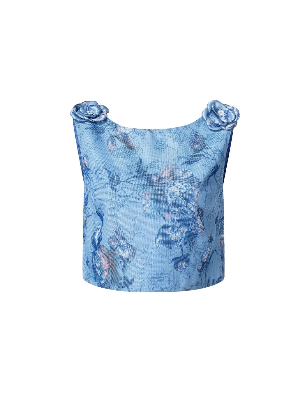 Mix Print Crop Top - Femi9 EG