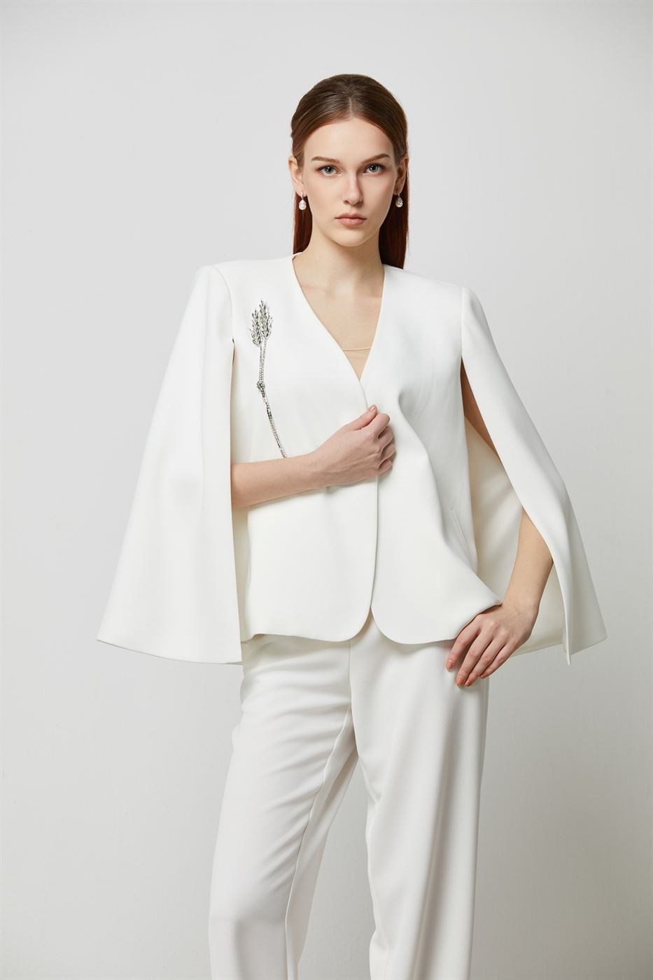 Cape Brooch Jacket - Femi9 EG