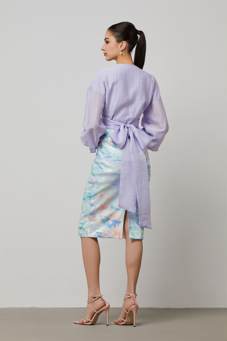 Sequins Midi Skirt - Femi9 EG
