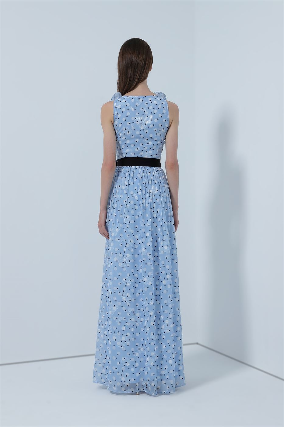 Sleeveless Print Dress - Femi9 EG