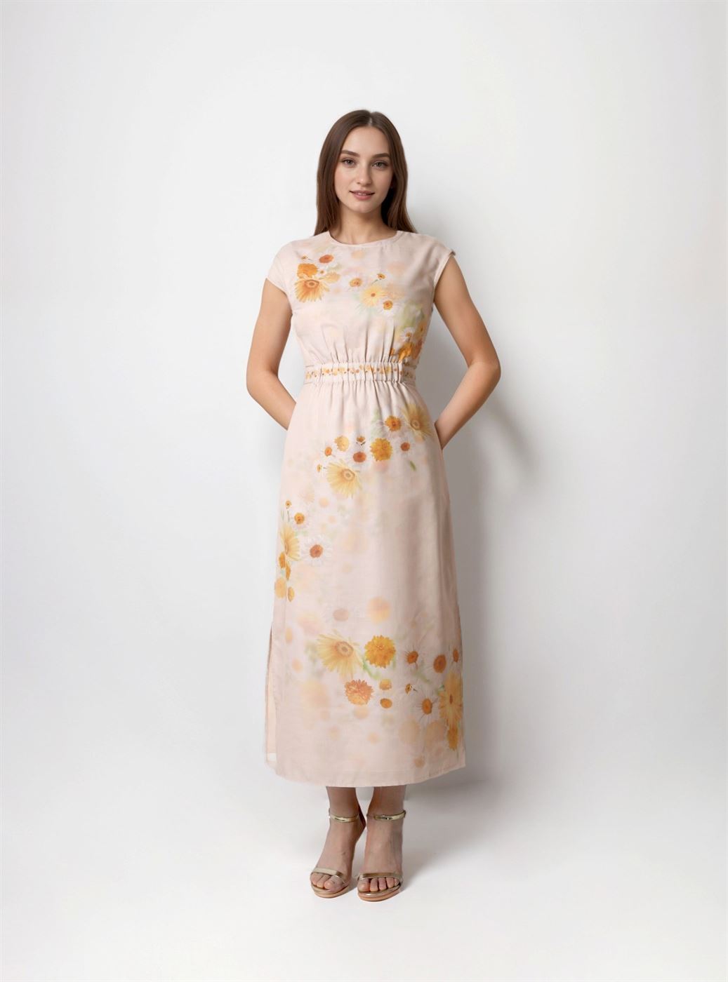 Cutouts Details Dress - Femi9 EG