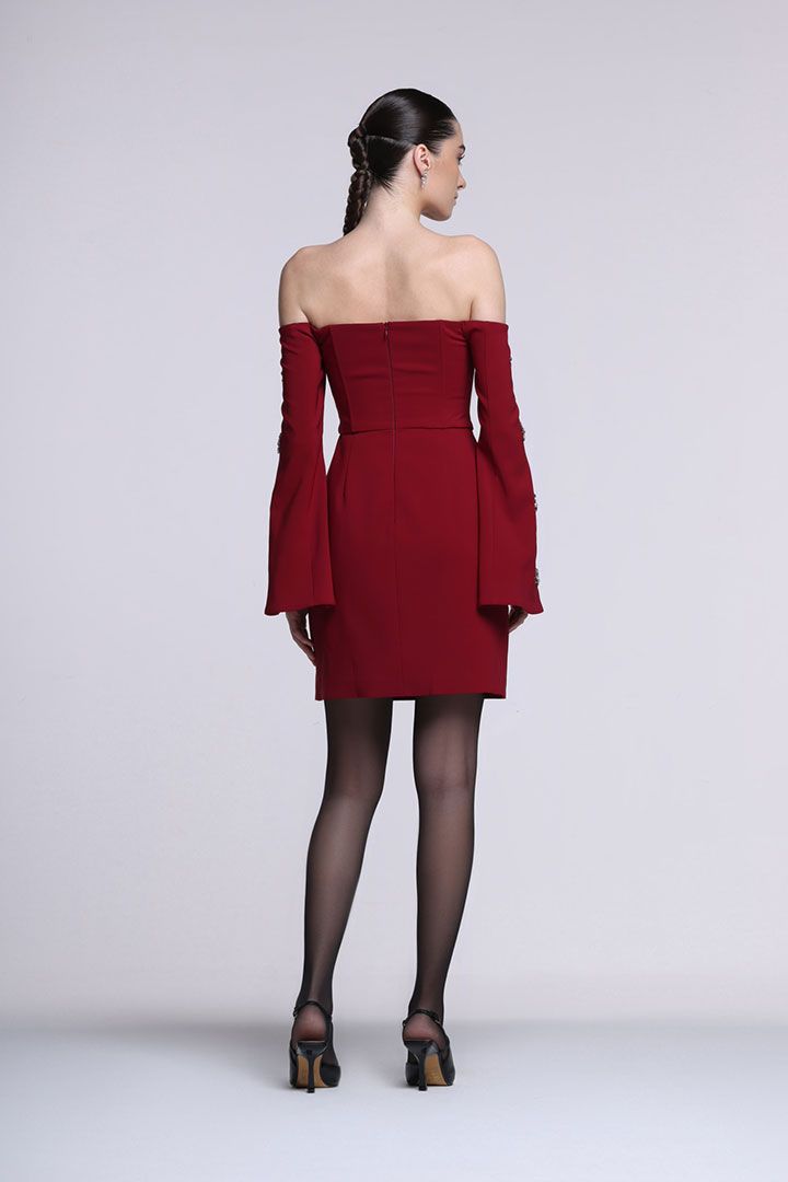 Off Shoulder Dress - Femi9 EG