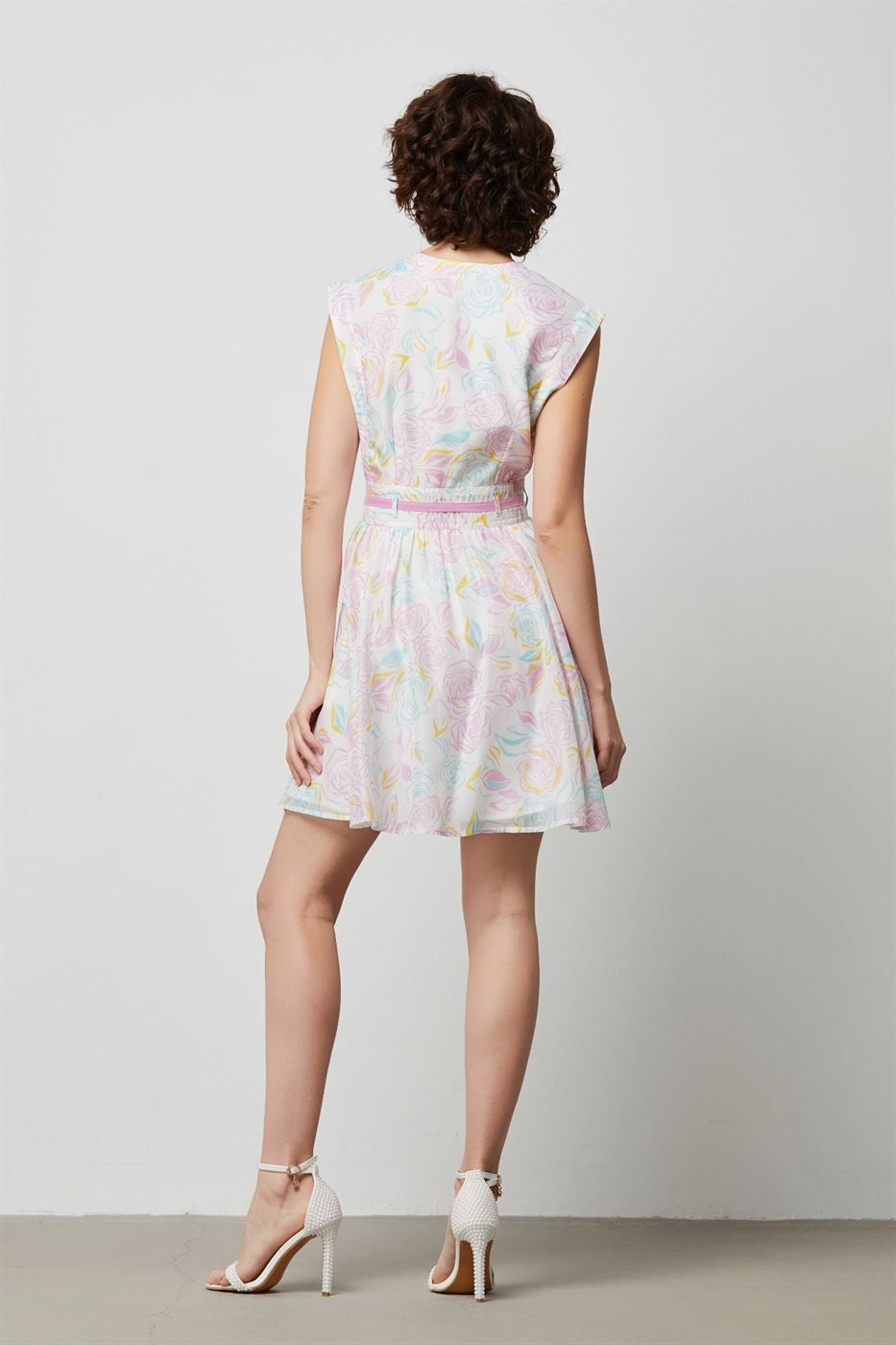 Printed Mini Dress - Femi9 EG