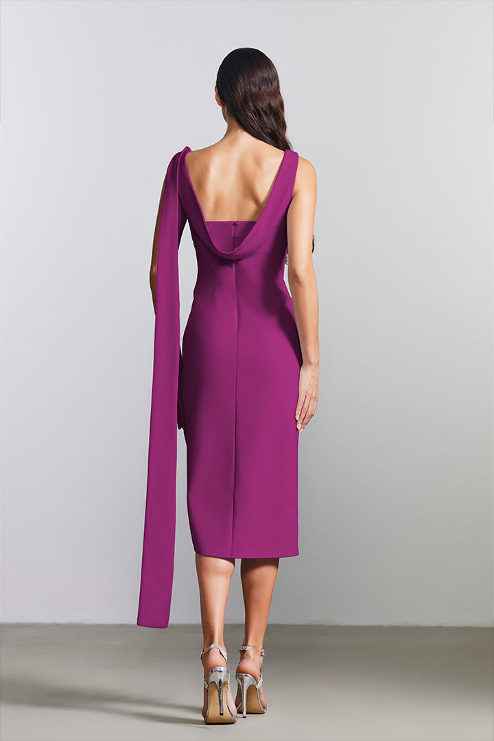 Hem Embroidery Dress - Femi9 EG