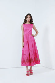 Sleeveless Cotton Dress - Femi9 EG