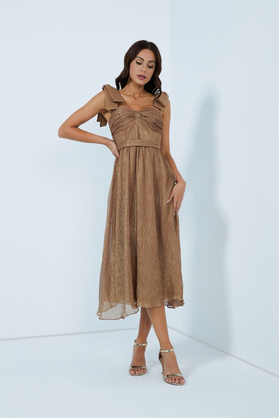 Bow Detail  Dress - Femi9 EG