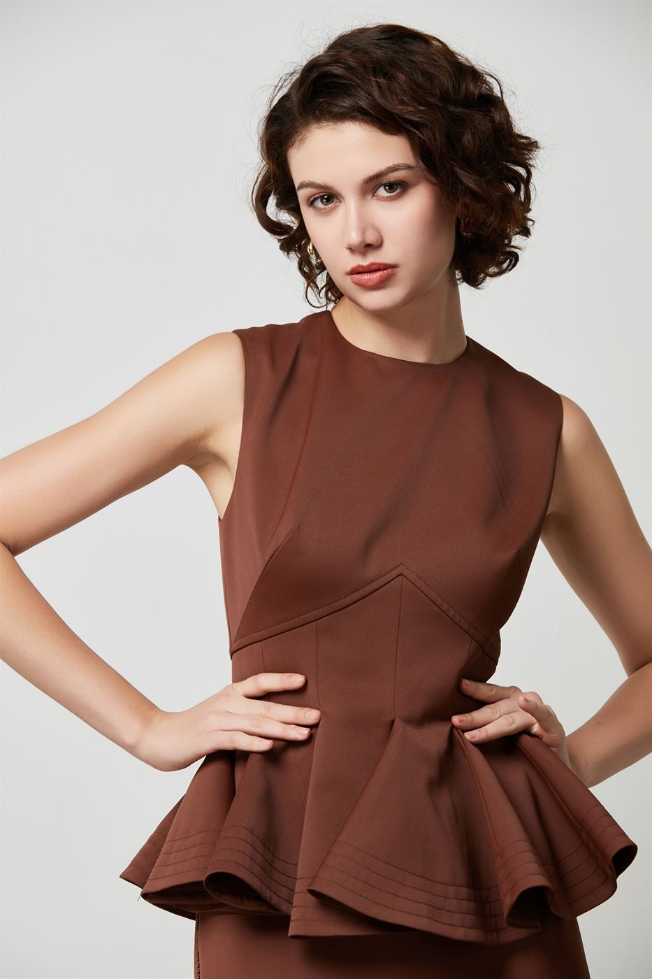 Statement Peplum Top - Femi9 EG