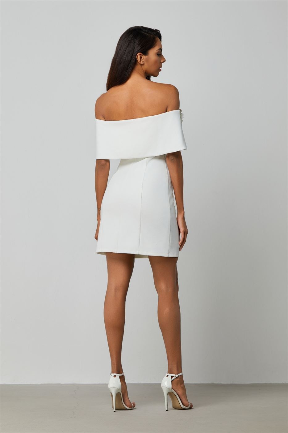 Off Shoulder Short Dress - Femi9 EG