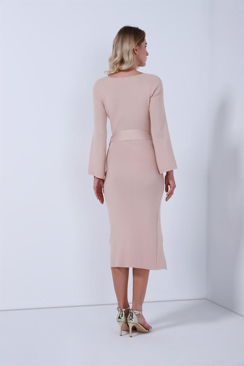 Tie Belt Dress - Femi9 EG