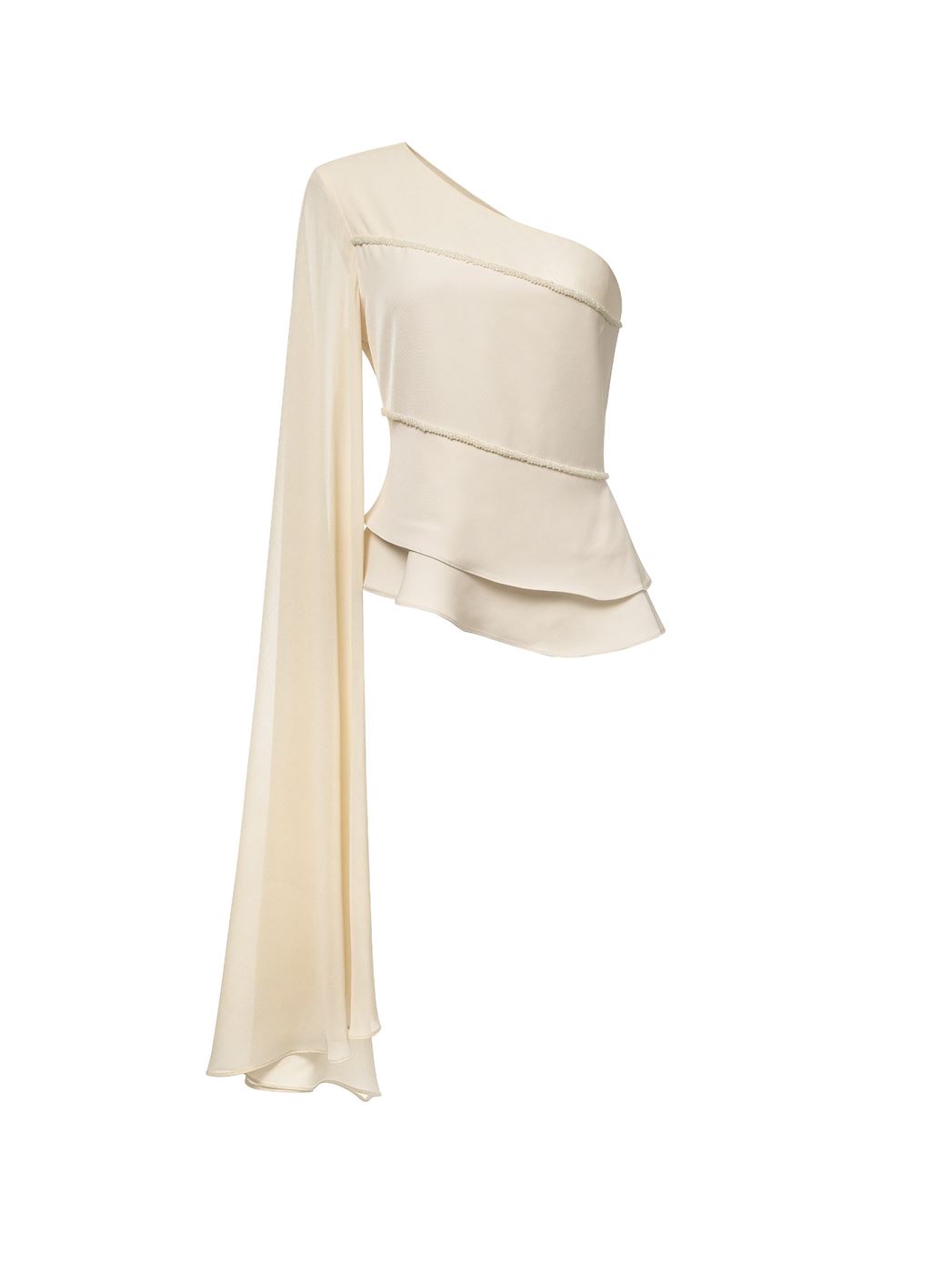 Extra Long One Sleeve Top - Femi9 EG