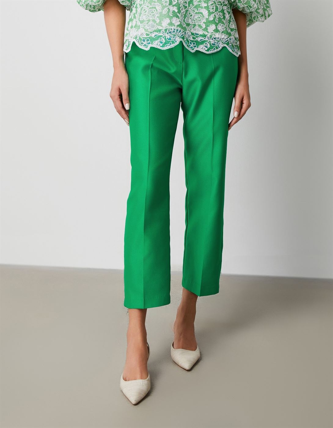 Cropped Leg Pants - Femi9 EG