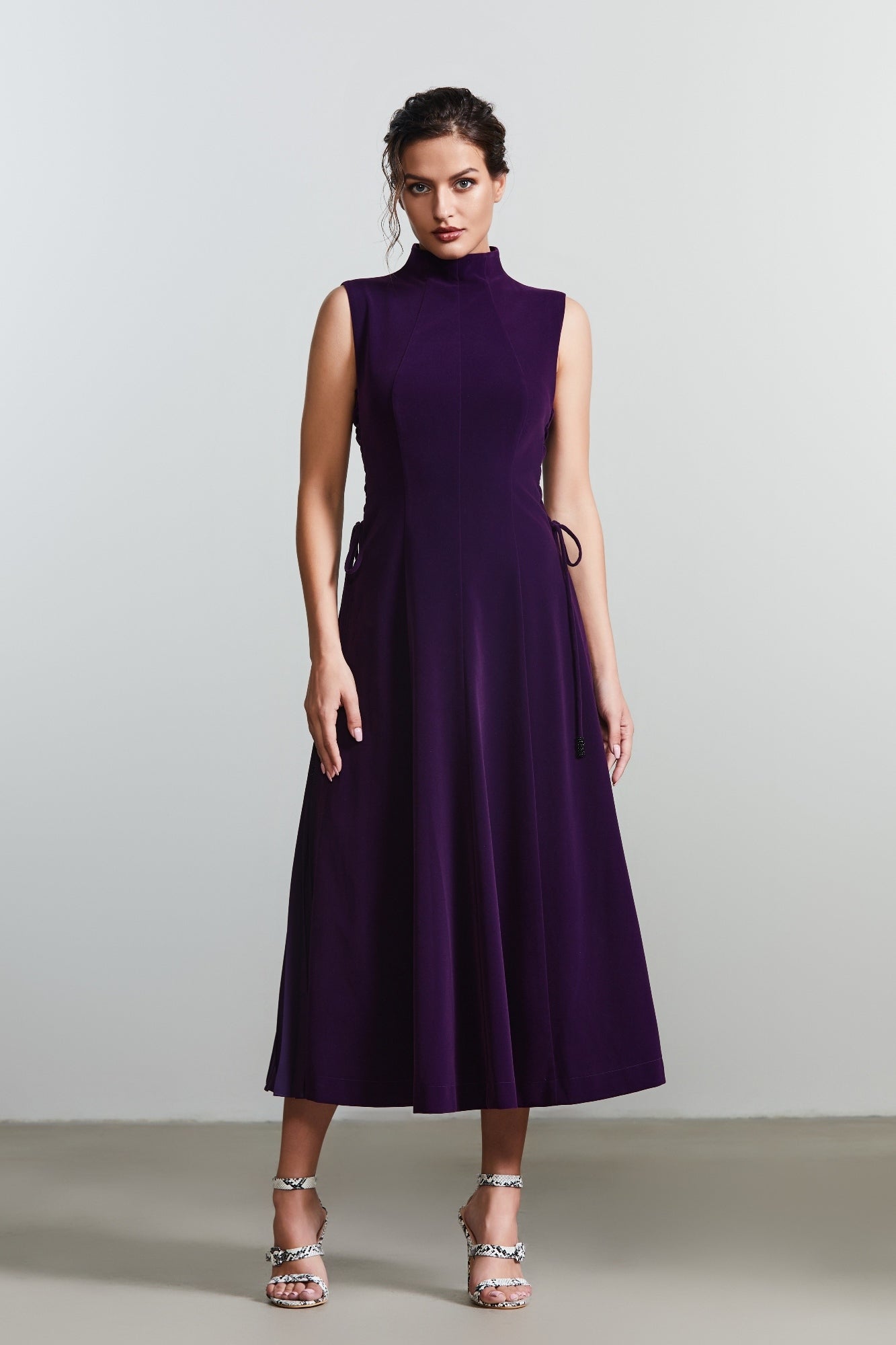 Velvet A-Line Dress - Femi9 EG