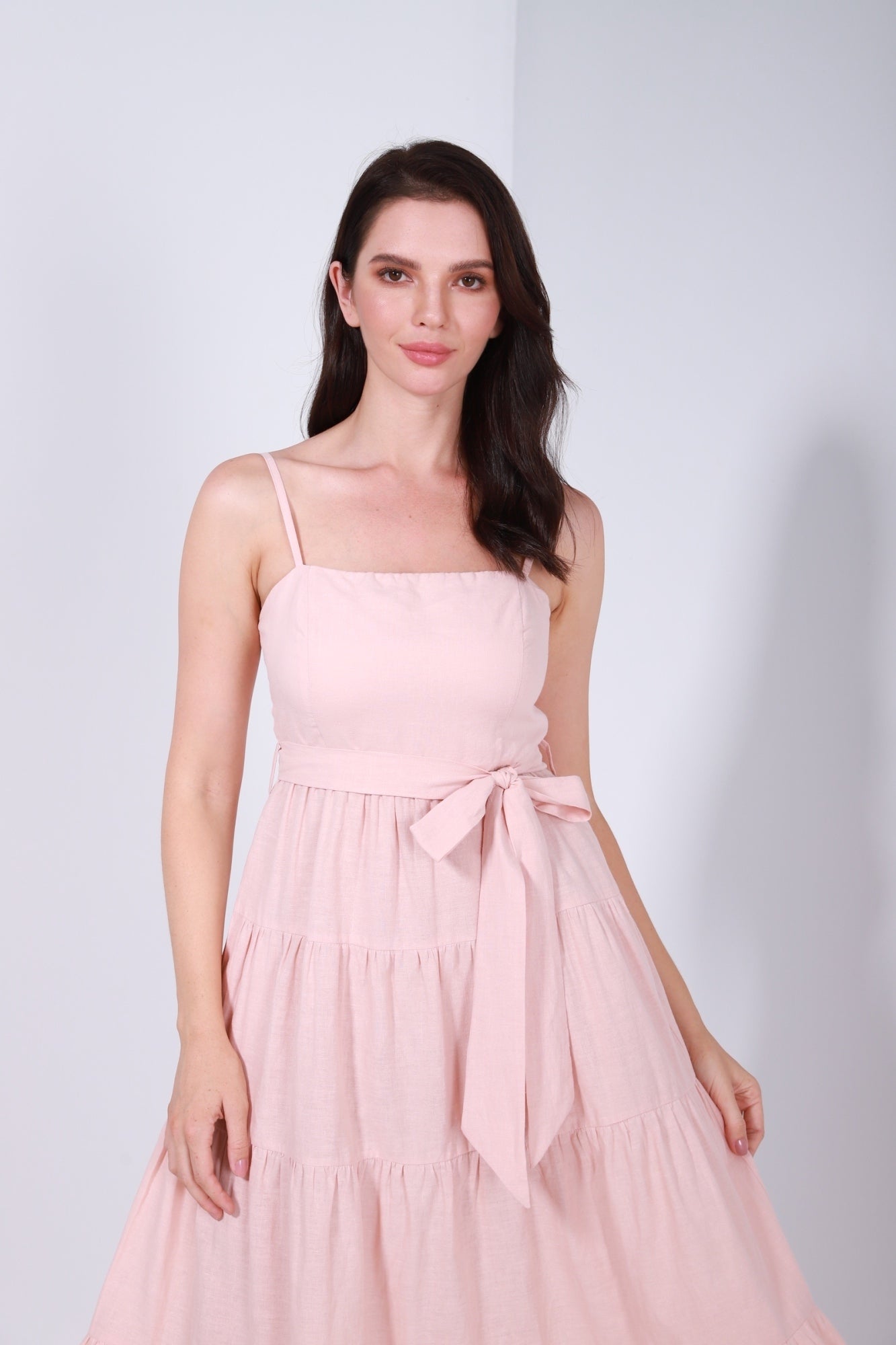 Pleated Layered Dress - Femi9 EG
