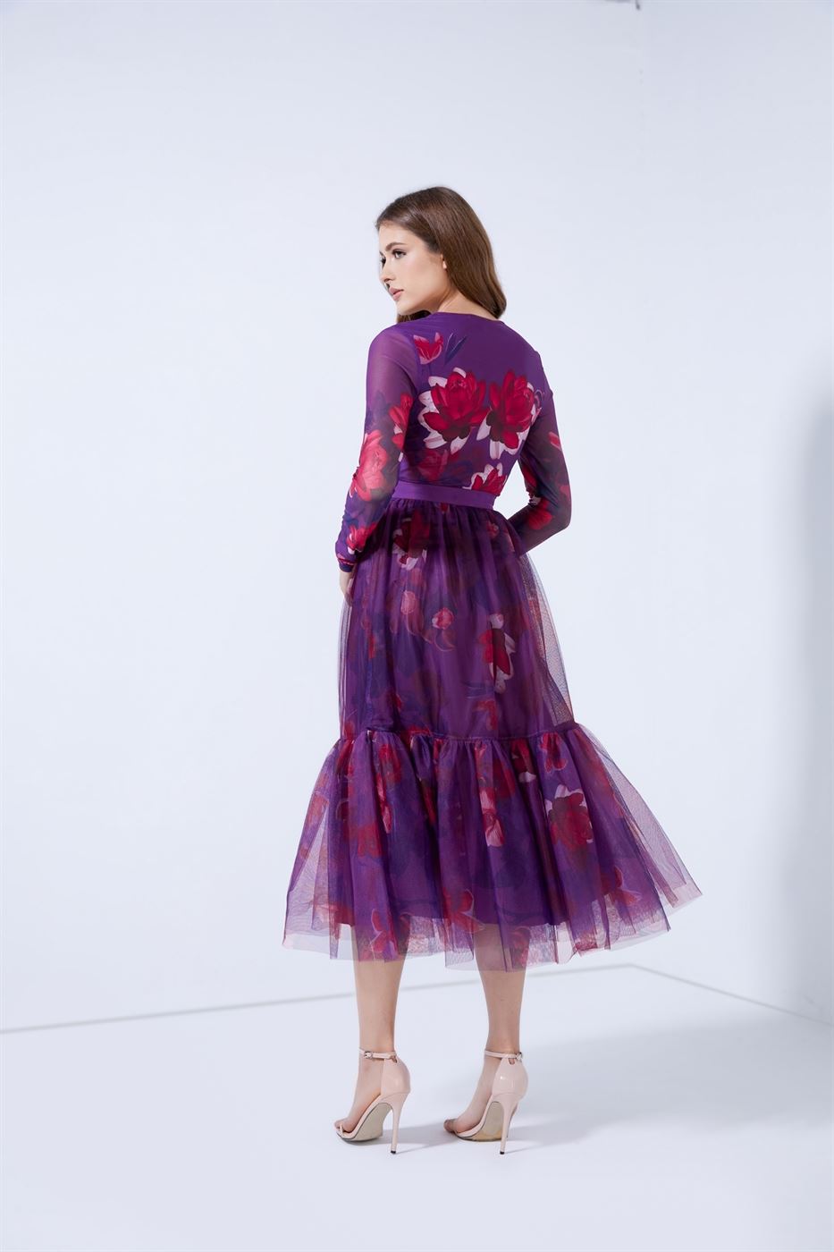 Printed Mesh Skirt - Femi9 EG