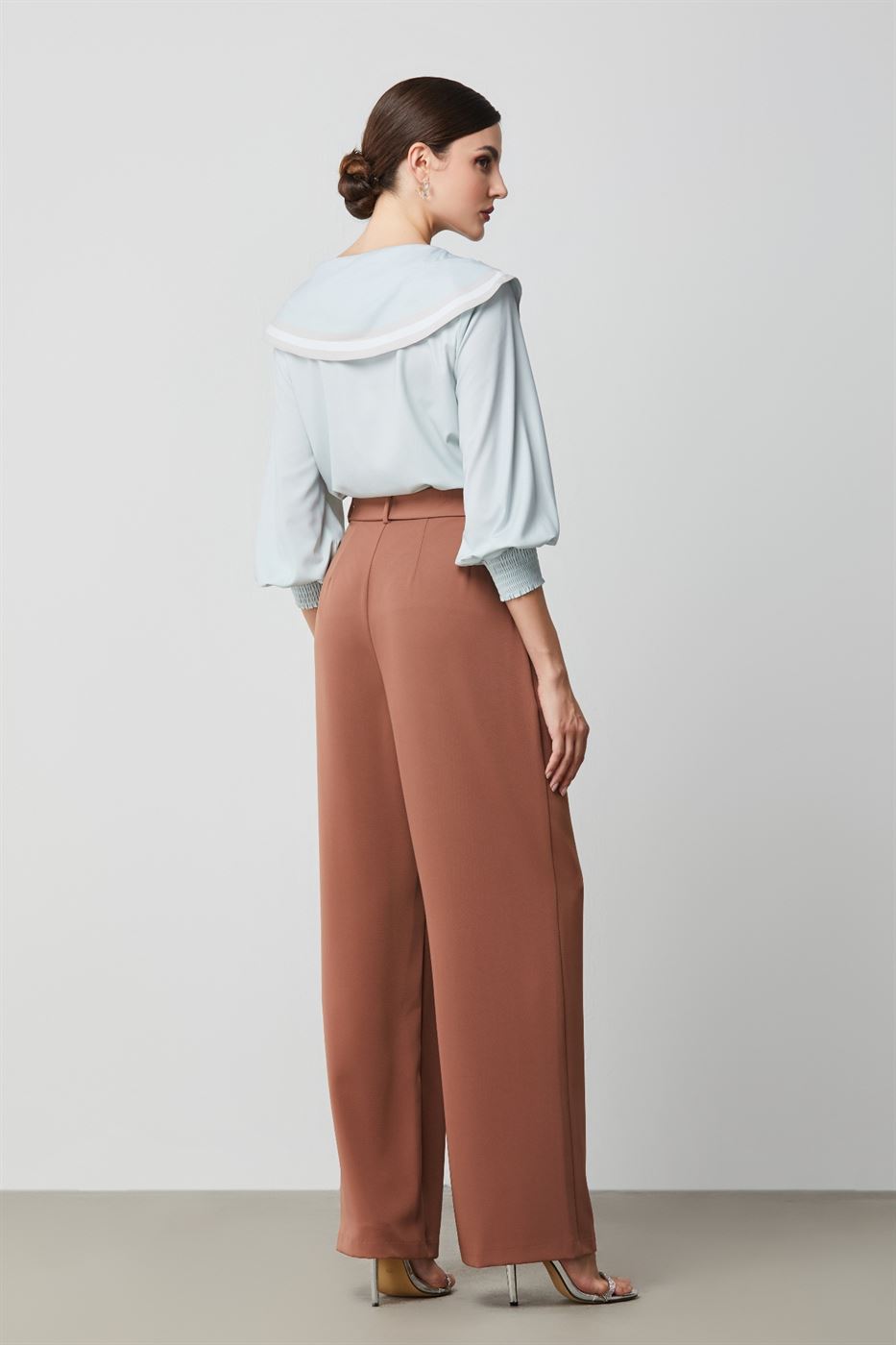 Buckle Belted Long Patnts - Femi9 EG