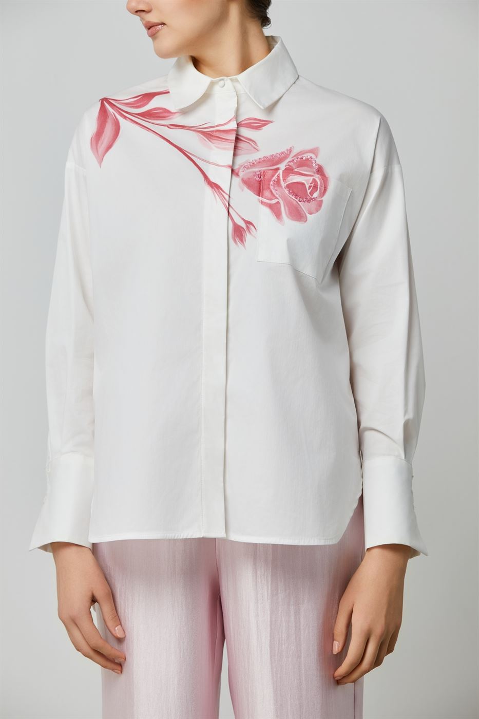 Flower Printed Shirt - Femi9 EG