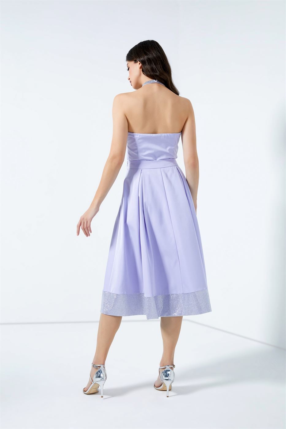 Embellished Midi Skirt - Femi9 EG