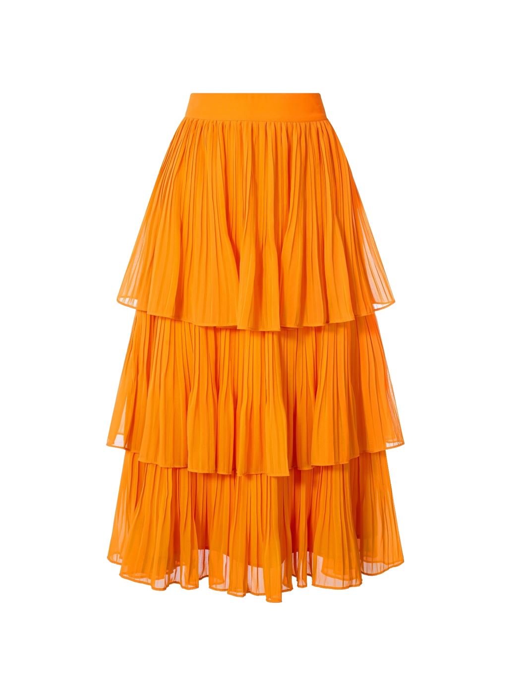 Layer Pleated Chiffon Skirt - Femi9 EG