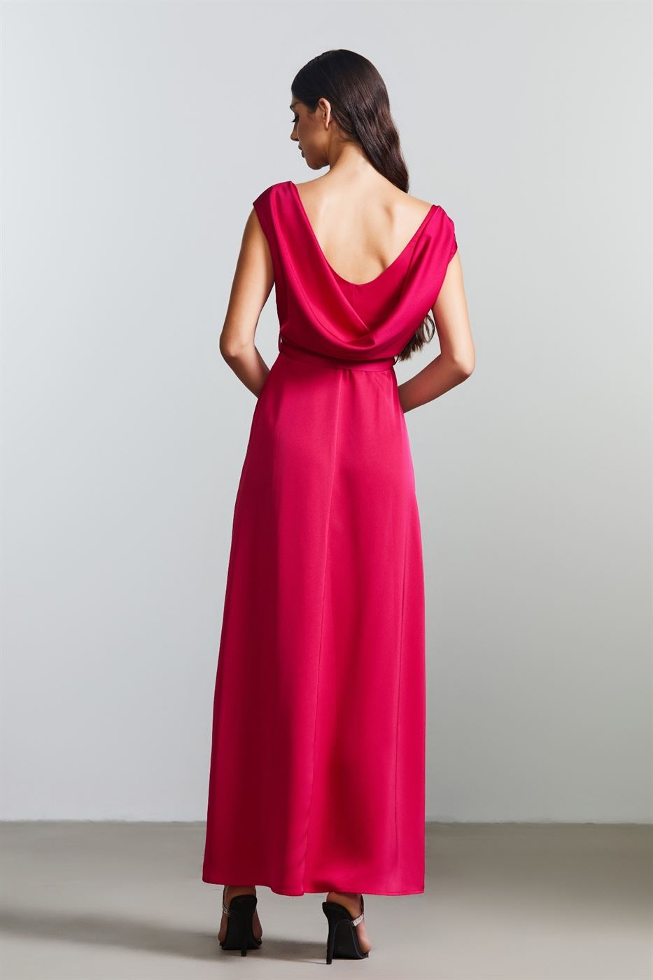 Draped Detailed Dress - Femi9 EG