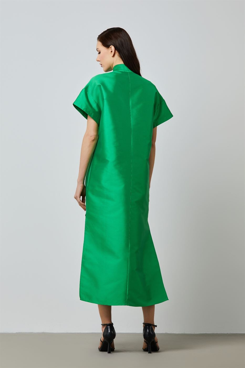 Embellished Taffeta Kaftan - Femi9 EG