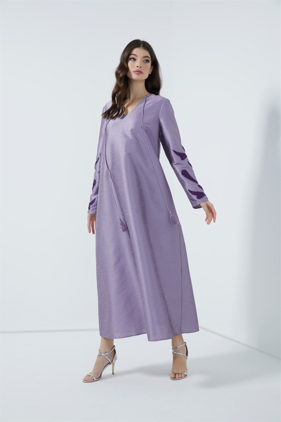 Embellished Sleeve Kaftan - Femi9 EG