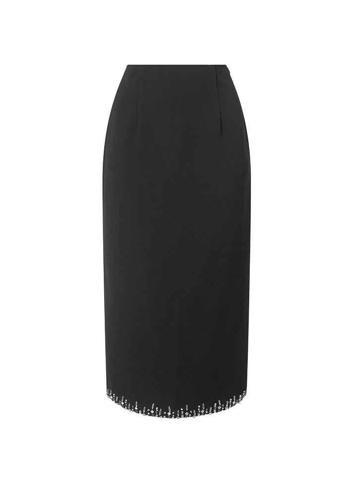 Embellished Midi Skirt - Femi9 EG