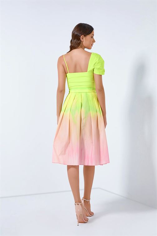 Rainbow Print Skirt - Femi9 EG