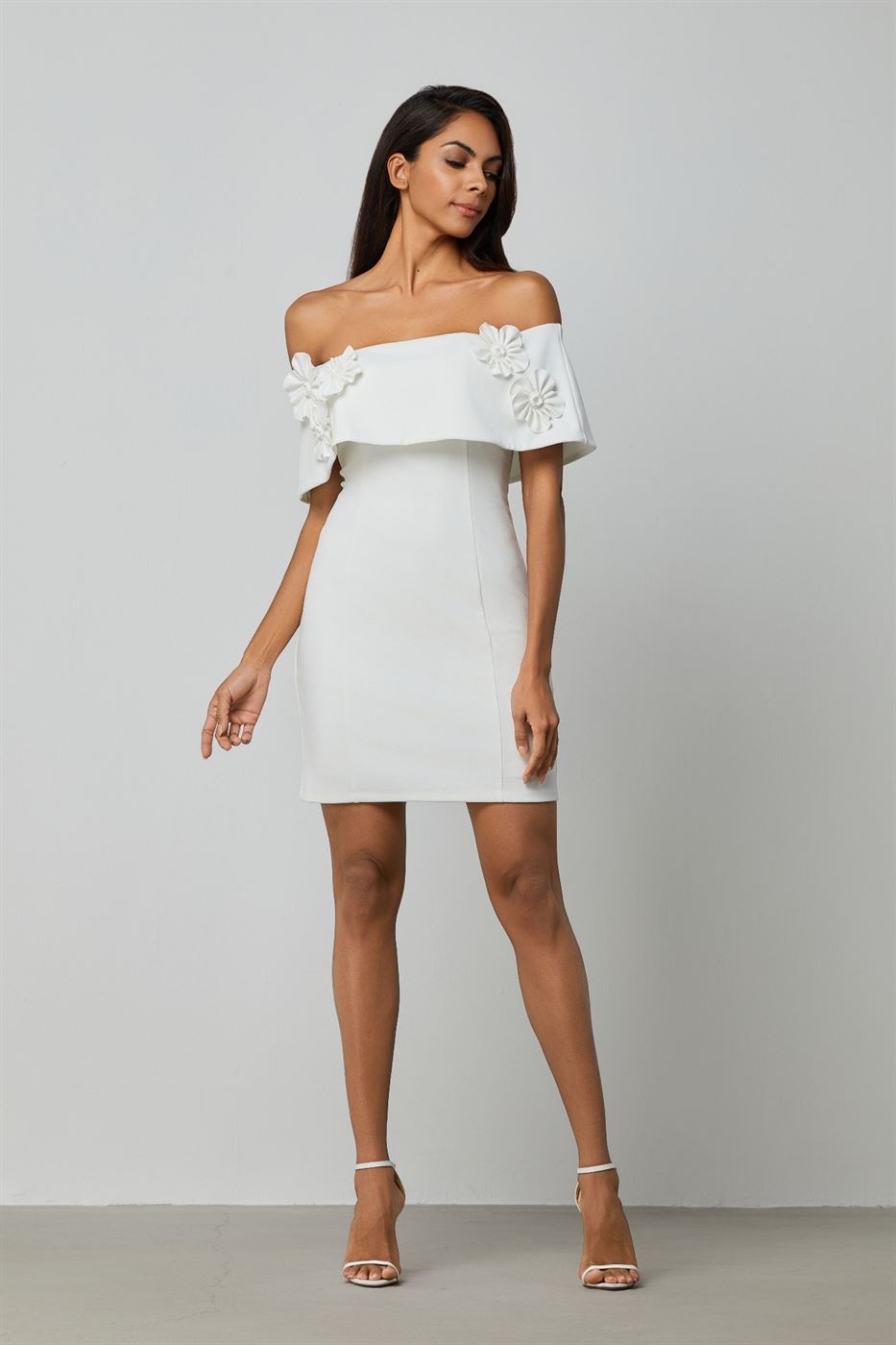 Off Shoulder Short Dress - Femi9 EG