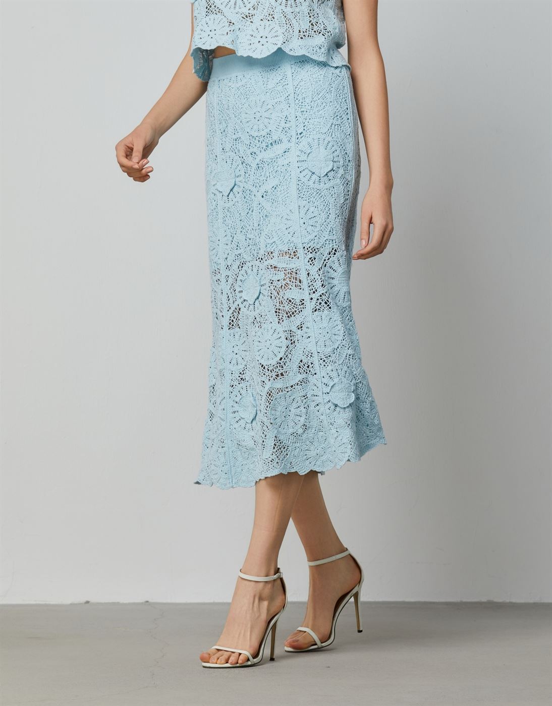 Flower Crochet Skirt - Femi9 EG