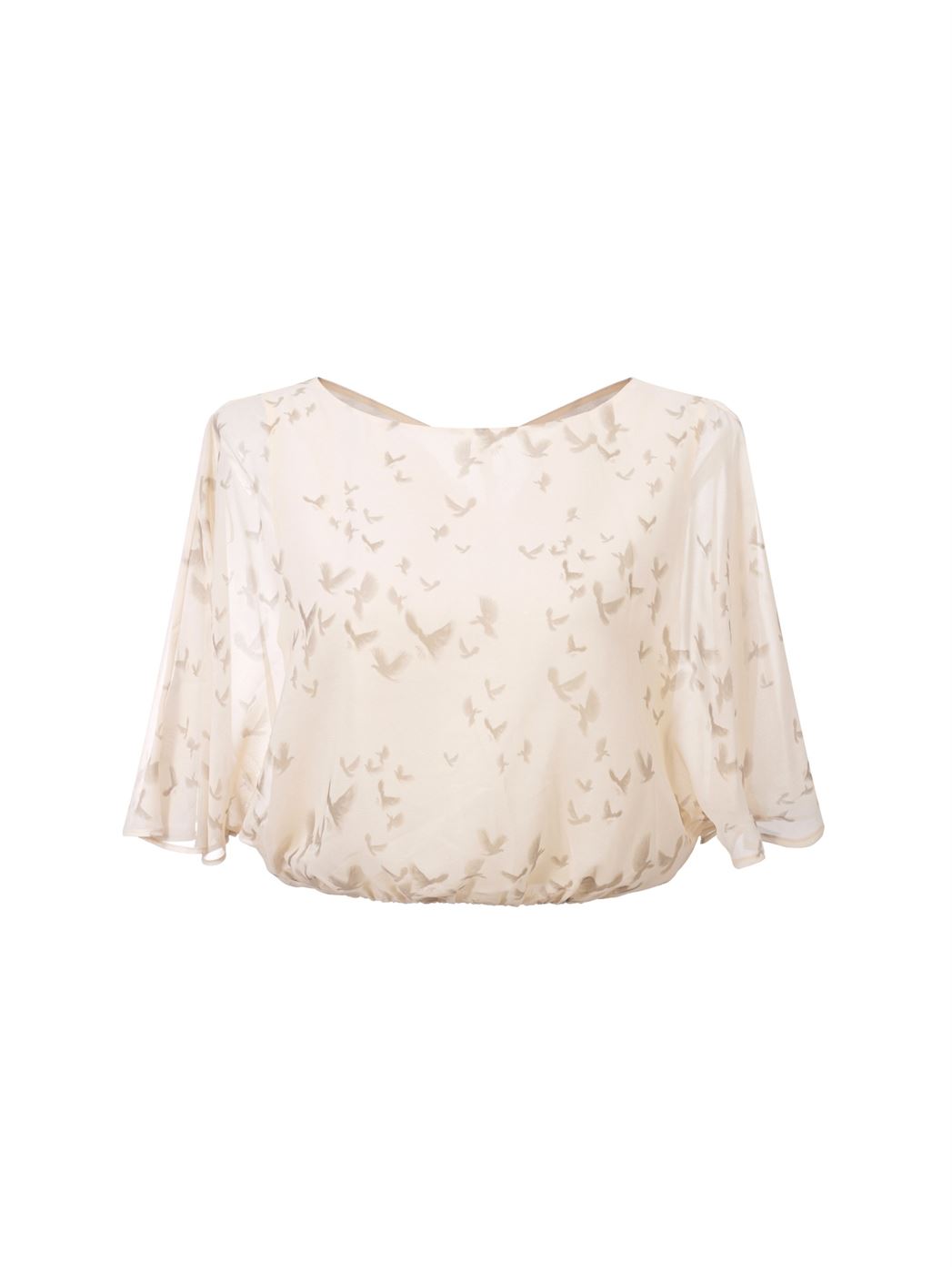 Chiffon Printed Blouse - Femi9 EG