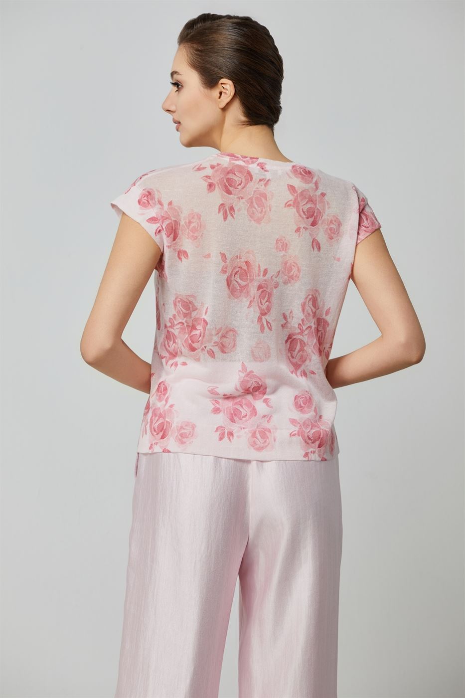 Floral Printed Knitted Top - Femi9 EG