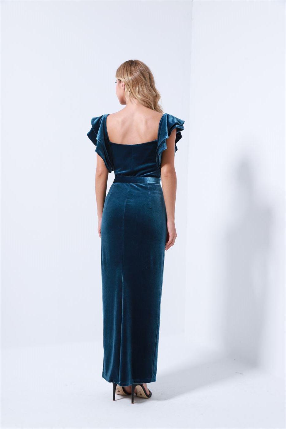 Embellished Bustier Dress - Femi9 EG