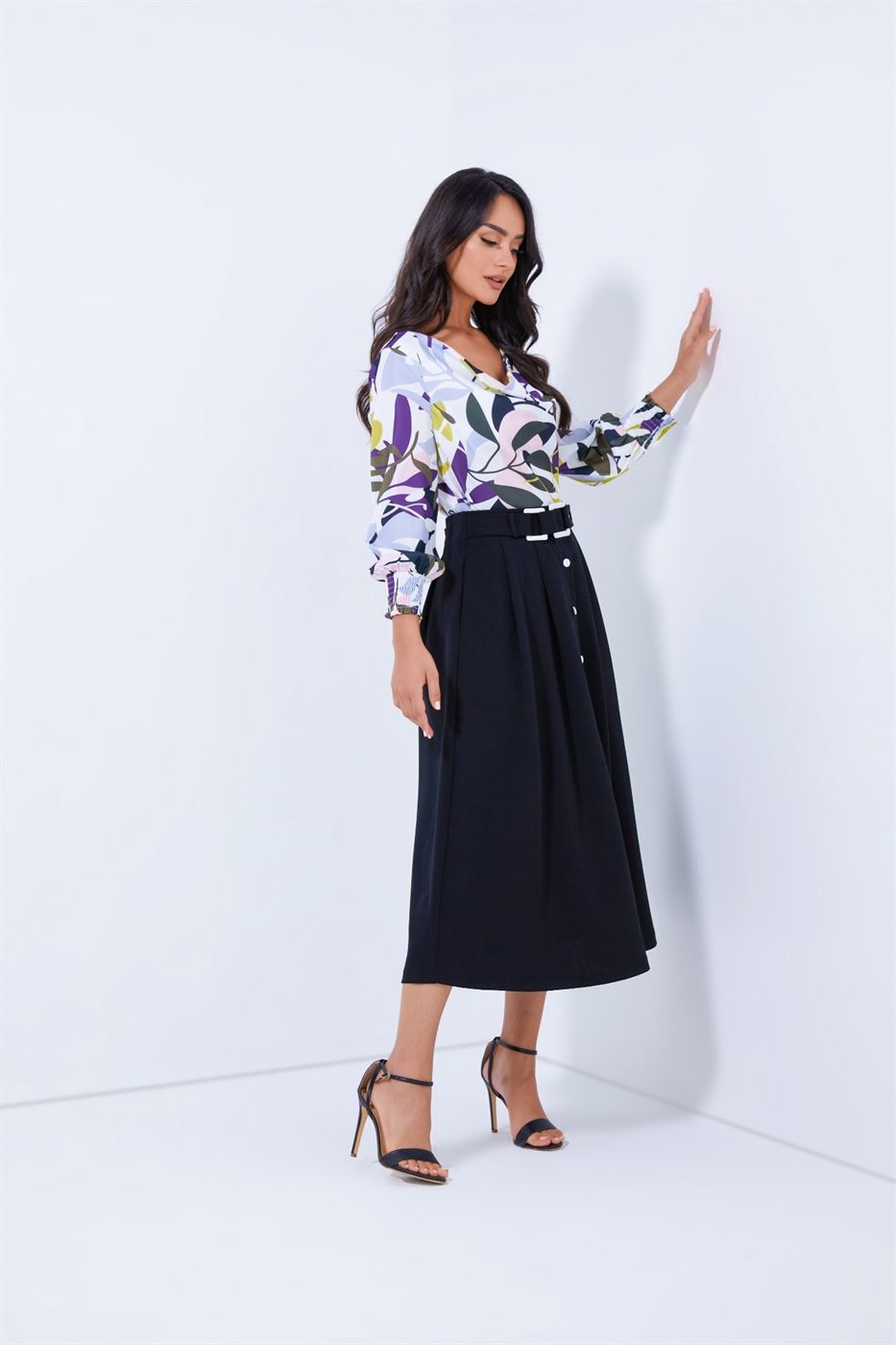 Midi Length Skirt - Femi9 EG