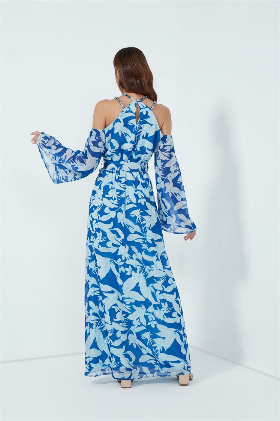 Maxi Printed Dress - Femi9 EG