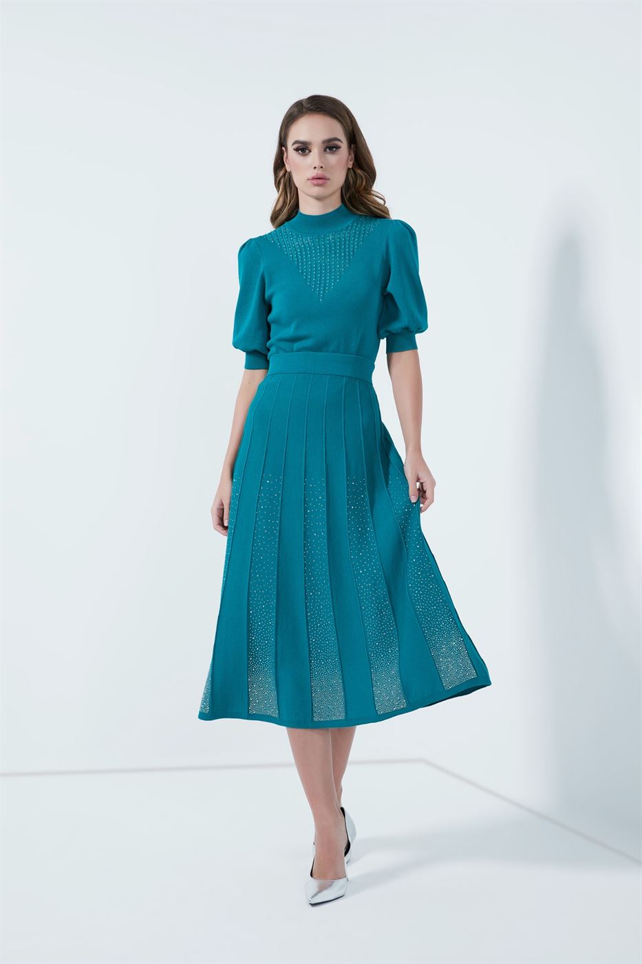 A-Line Knit Skirt - Femi9 EG